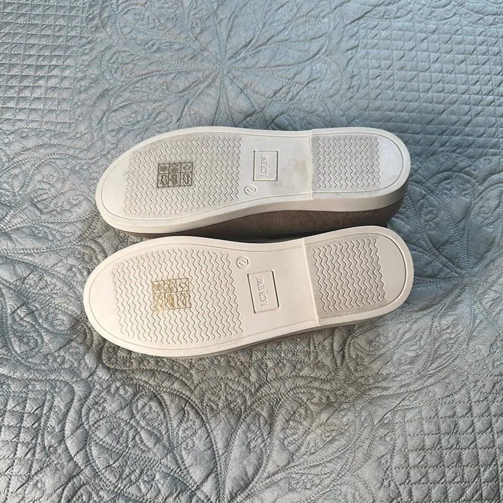 J. Crew Kids Moccasins in Tan